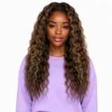 Next Day Hair - Loose Deep Transparent Lace Wig M1B/27 Color