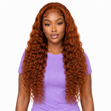Next Day Hair - Pineapple Transparent Lace Wigs Ginger Color