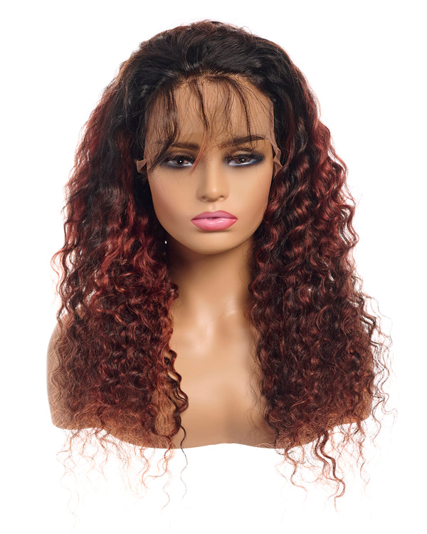 Next Day Hair - Pineapple Frontal Lace Wig Red Fox Color