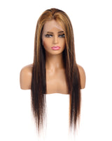 Next Day Hair - 13"x4" Straight Frontal Lace Wig P1B/30 Color