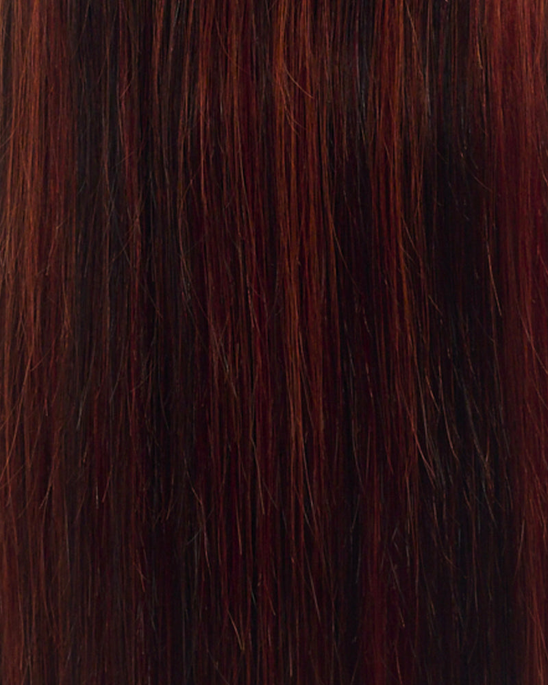 Next Day Hair - 13"x4" Straight Frontal Lace Wig Red Fox Color