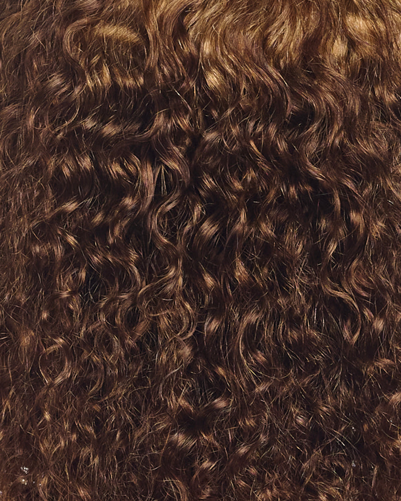 Next Day Hair - 13"x6" Bohemian Frontal Lace Wig Dulce de Leche Color