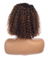 Next Day Hair - 13"x6" Bohemian Frontal Lace Wig In Chocolate Color