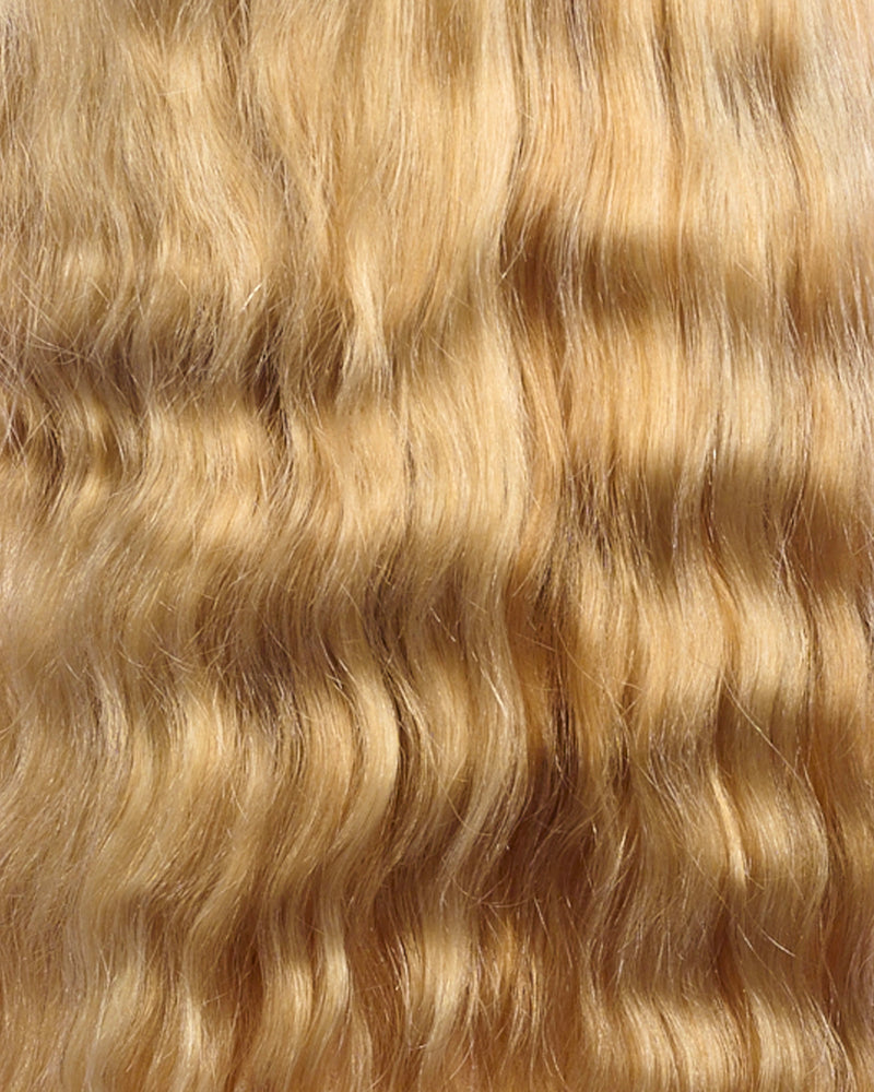 Next Day Hair - 13"x6" Malaysian Wave Frontal Lace Wig Barbie Blonde Color