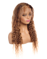 Next Day Hair - 13"x6" Malaysian Wave Frontal Lace Wig Yonce Brown Color