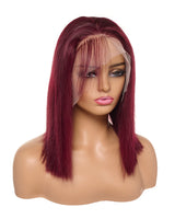 Next Day Hair - Straight Frontal Lace Wig 99J Color