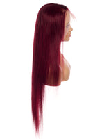 Next Day Hair - 13"x6" Straight Frontal Lace Wig 99J Color