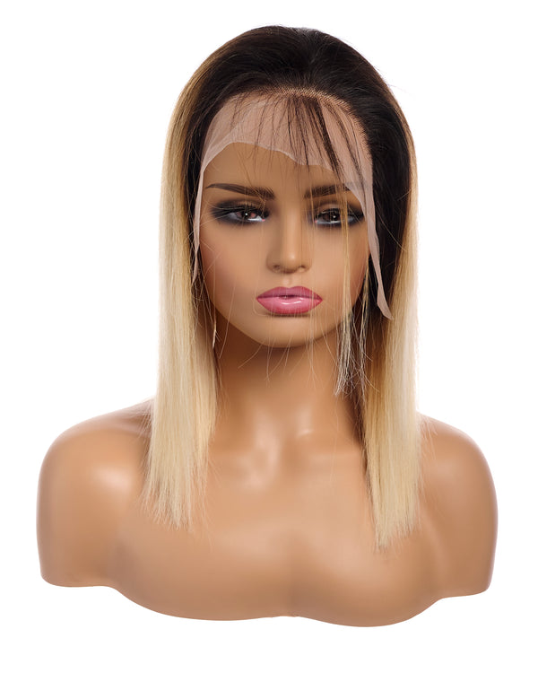 Next Day Hair - 13"x6" Straight Frontal Lace Wig Jlo Blonde Color