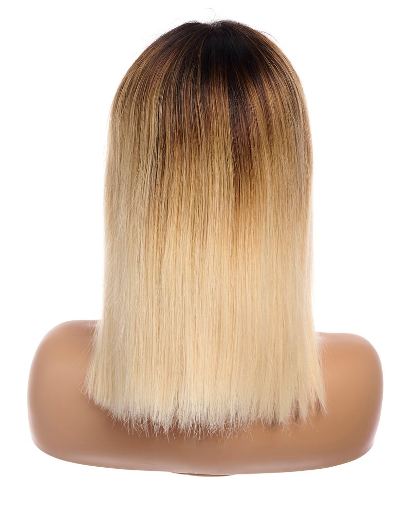 Next Day Hair - 13"x6" Straight Frontal Lace Wig Jlo Blonde Color
