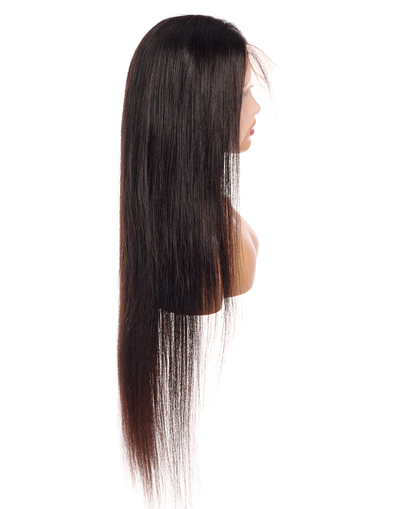 Next Day Hair - 13"x6" Straight Frontal Lace Wig Natural Color