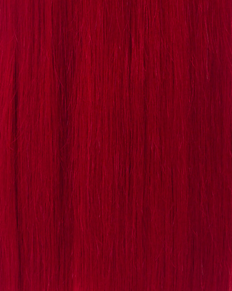 Next Day Hair - 13"x6" Straight Frontal Lace Wig Red Color