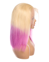 Next Day Hair - 13"x6" Straight Frontal Lace Wig Ukrainian Lavende Color