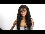 Next Day Hair - 13"x4" Malaysian Wave Frontal Lace Wig Natural Color